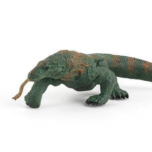-Simulación de Vida Silvestre Komodo dragón modelo reptil lagarto plástico sólido estático juguete para niños - Product Image 4