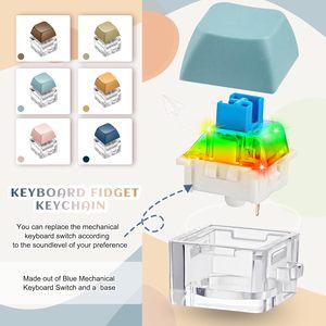 ของเล่นคีย์บอร์ดแบบกดเพื่อคลายความเครียด - Product Image 4