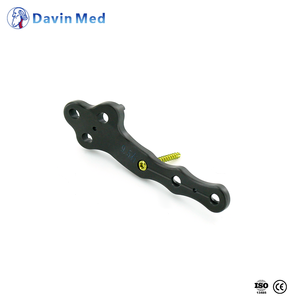 Placa de Titanio con Bloqueo Davin Med <span class=keywords><strong>para</strong></span> TPLO en Animales Pequeños, Implante Ortopédico Veterinario <span class=keywords><strong>para</strong></span> Cirugía de Reparación de LCA en <span class=keywords><strong>Perros</strong></span>, OEM ODM - Product Image 3