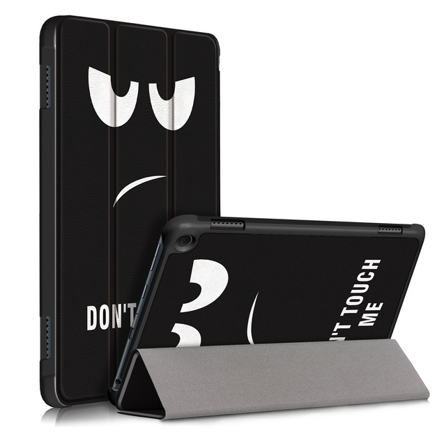 Lightweight Tri fold Stand Auto Wake Sleep Folio Cover Case HD 8 / Fire HD 8 Plus 10th Generation 2020 Released