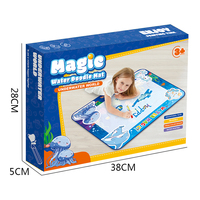 Tapis de dessin interactif réutilisable sur le thème de l'eau de l'océan, jouet d'activités, sélection pour la revente régionale, fourniture pour fêtes en plein air