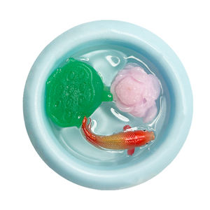 Lotus Pond Night Squeeze Squeeze en TPR, outil anti-stress et sensoriel pour filles, pour soulager l'anxiété et l'effet de la dépression - Product Image 6