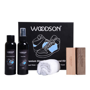 Kit <span class=keywords><strong>de</strong></span> nettoyage <span class=keywords><strong>de</strong></span> chaussures, nettoyant pour baskets et spray imperméabilisant - Product Image 5