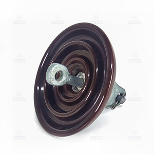 ANSI 52 1 Clevis Type Porcelain Suspension <strong>Insulators</strong> High Voltage <strong>11kV</strong> <strong>Disc</strong> <strong>Insulator</strong> - Product Image 2