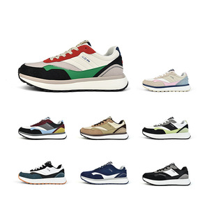 Zapatillas Casuales Retro con Bloques de Color para Hombre 2026 - Zapatos de Plataforma con Suela Gruesa y Tracción Antideslizante - Product Image 2