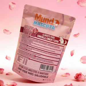 Bolsa con cierre hermético tipo stand-up para envasado de alimentos para mascotas, con fórmula vegetal premium y bajo MOQ. - Product Image 5