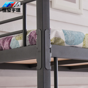 Cama litera metálica Hengfa 1980x880x1880mm para dormitorio escolar, individual/doble tipo loft - Product Image 3