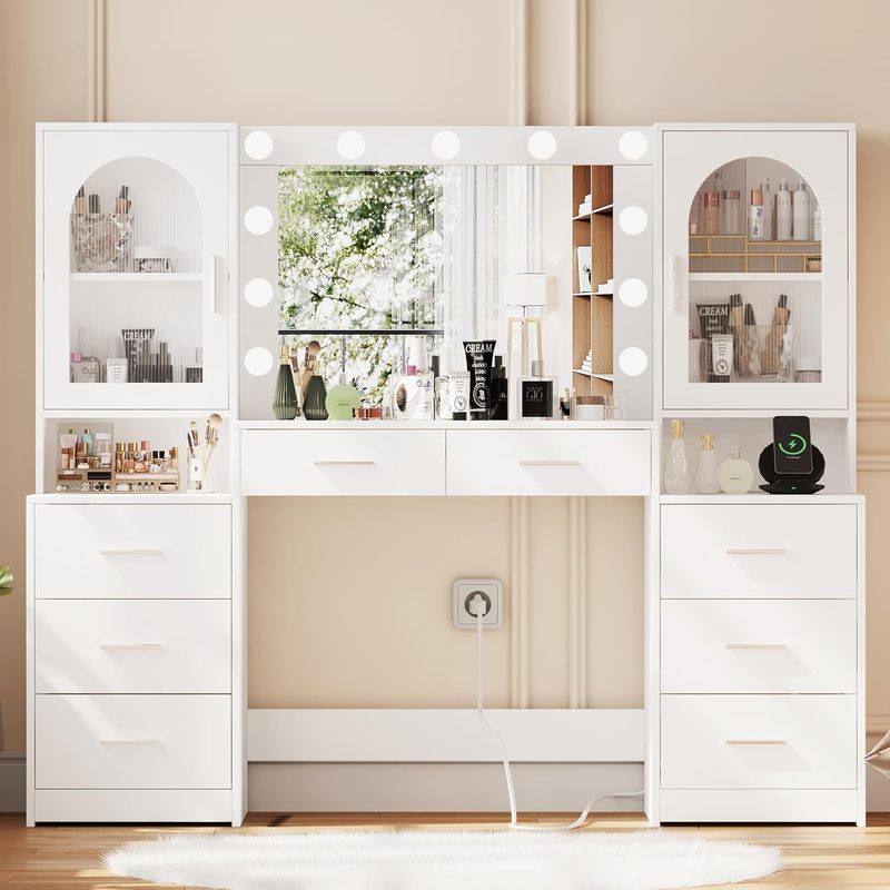 WenFeng OEM ODM Black Dressing Table