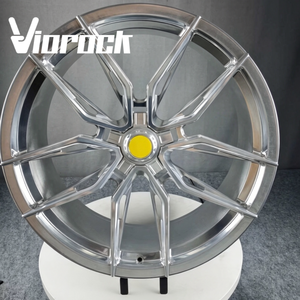 Jantes en alliage forgé monobloc personnalisées 18 19 20 21 22 pouces 5x112 5x120 compatibles avec BMW Mercedes Audi VW Tesla Porsche <span class=keywords><strong>Volvo</strong></span> - Product Image 1