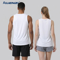 Camiseta sin Mangas Personalizada Kuenzi con Logotipo Personalizado, Corte Regular, 100% Algodón, 280 g/m², para Mujer