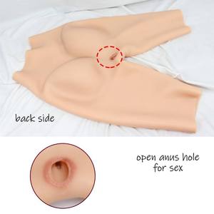 เอวสูงประดิษฐ์ซิลิโคนช่องคลอดกางเกงใหญ่ก้นใหญ่ Enhancer สําหรับ Tans ชุดข้ามเพศชายหญิง - Product Image 5