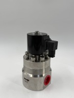 Vanne Solénoïde Haute Performance en Acier Inoxydable 304/316, 2 Voies NC/NO DN15-DN50 AC220V/DC24V pour Air, Eau, Huile, Gaz
