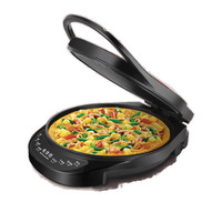 Crêpière électrique, portable, plaque de cuisson en acier inoxydable antiadhésive, appareil ménager automatique pour le petit-déjeuner et les desserts