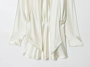 Zhezhhezhd फैशन फॉल <span class=keywords><strong>2025</strong></span> बुटीक कपड़ों की महिला लंबे आस्तीन साटन कपड़े - Product Image 5