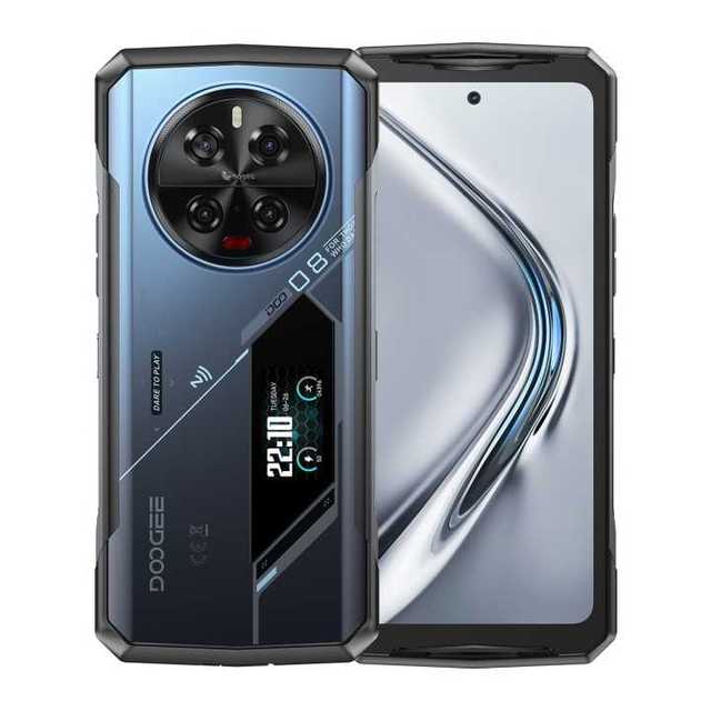 New Arrival 6.78 Inch Android 14 DOOGEE V40 Pro Rugged Phone 16GB+512GB Octa Core 5G OTG, NFC 2023