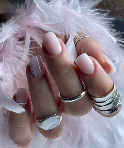 Mixcoco serie de <span class=keywords><strong>manicura</strong></span> <span class=keywords><strong>francesa</strong></span> 15ml productos de salón de Gel UV profesional suministros de uñas esmalte de Gel medio transparente - Product Image 1