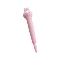 Stylo gel neutre à presser, dessin animé mignon, stylo à encre gel pour étudiants, papeterie créative scolaire, stylo à encre souple et moelleux pour soulager le stress, vente en gros