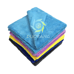 Chiffon en microfibre sans bordure pour le <span class=keywords><strong>nettoyage</strong></span> des voitures 400GSM 500GSM Séchage rapide - Product Image 4