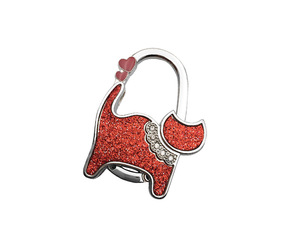 Fast Shipping Foldable <b>Purse</b> Hook Cute Cat Design Handbag Table Hanger Portable Bag Holder Table Edge Hook Organizer RTS Bulk - Product Image 6