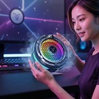 Refroidisseur de téléphone F47 AI RGB pour gaming avec écran numérique – Dispositif de refroidissement mobile portable