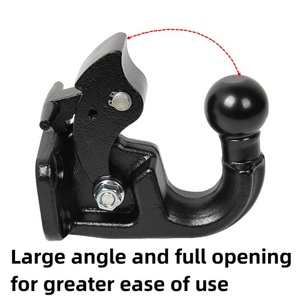 GO TRAILER Gancho de Remolque Todoterreno, Barra Especial, Soporte de Remolque, Enganche Trasero para Camiones, Autocaravanas, Caravanas, <span class=keywords><strong>Veh</strong></span>ículos Todoterreno - Product Image 3