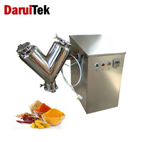 Mélangeur en V de 5 litres pour poudre de bonbons en acier inoxydable 304/316 Machine de mélange 2 kg Équipement de mélangeur en forme de V