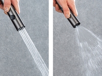 Ensemble de douche thermostatique numérique de luxe chromé avec barre coulissante de massage et jets, système de douche pluie en laiton pour salle de bain