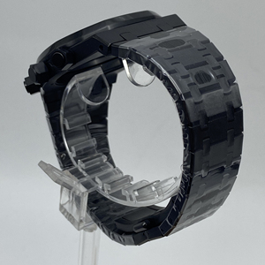 Reloj Deportivo de Acero Inoxidable para Hombre de 42 mm con Cristal de Zafiro, Caja Plateada, Negra y Dorada, Kit Completo Compatible con el Movimiento VK63 - Product Image 2