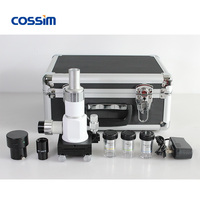 Mikroskop Metalurgi Monokuler Digital Elektron Portabel Multi-Lensa dengan Basis Magnetik untuk Penggunaan di Laboratorium dan di Lokasi