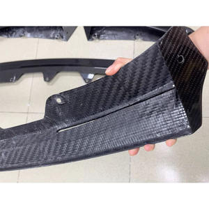 Divisor Delantero Estilo V de Fibra de Carbono Real para <span class=keywords><strong>BMW</strong></span> G80 M3 G82 M4 <span class=keywords><strong>2021</strong></span>+, Cubierta de Difusor para Parachoques Delantero - Product Image 2