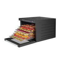 Déshydrateur alimentaire professionnel miniature à 6 niveaux, 1000 W, 6 plateaux, en acier inoxydable, machine à sécher les fruits