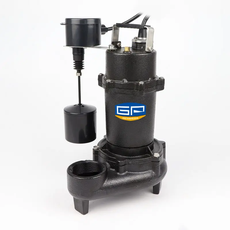 GP entreprises fabriqué en fonte 230V 50Hz à usage domestique, pompe à eau Submersible pour eaux usées et eaux usées, prix d'usine