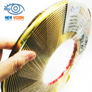 <span class=keywords><strong>Protector</strong></span> de <span class=keywords><strong>borde</strong></span> de <span class=keywords><strong>puerta</strong></span> de coche para decoración de parachoques de ventana, moldura de estilo de carrocería de coche, embellecedor cromado plateado, embellecedor de decoración de PVC Flexible - Product Image 6