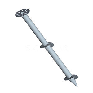 Poteau de fondation solaire hélicoïdal, ancre de terre, vis de fondation - Product Image 3