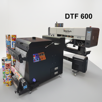 Imprimante de transfert thermique Benlun DX7 Xp600 DTF 60 cm pour textiles, t-shirts, cuir, matériaux flexibles, impression automatique, garantie 1 an