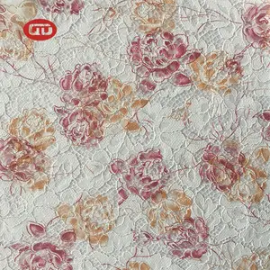 Nice Lace Women Fabric 100% Polyester 100% Polyester Foil