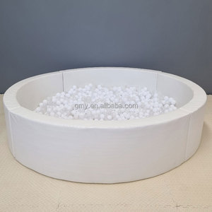 Corralito circular de juego suave, bola blanca redonda para fiesta de alquiler, precio barato - Product Image 5