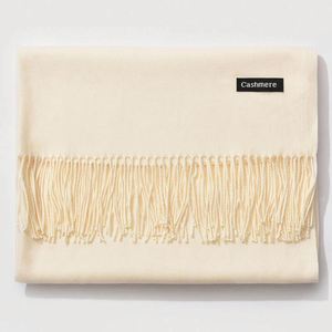 Agente de Compras 1688 China: Bufandas de Pashmina de Moda, Cachemira Acrílica de Color Liso para Invierno, Chales Largos para Mujer, Uso Exterior - Product Image 4