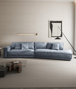 Sofá Seccional Irregular Moderno <span class=keywords><strong>Budapest</strong></span>, Tapizado en Tela <span class=keywords><strong>de</strong></span> Gamuza, Estructura <span class=keywords><strong>de</strong></span> Madera, Espuma Resiliente <span class=keywords><strong>de</strong></span> Alta Densidad, para Apartamentos y Hoteles - Product Image 3