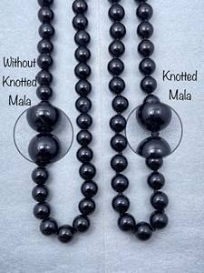 Collier de prière Mala noué en quartz rose et lapis-lazuli, 108 perles, avec pompon, pour la méditation Japa, la prière et le chant de mantras - Product Image 4