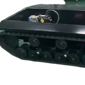 Rubber Track Robot Chassis Undercarriage Platform rubber track platform tracked chassis