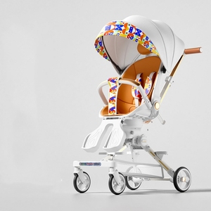 Offre Spéciale 3 en 1 bébé landau système de voyage transporteur réglable bébé poussette bidirectionnelle pliante haute paysage chariot - Product Image 4