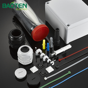 BAOTENG Round Electrical Wire Cord Plastic Circle <strong>Pvc</strong> Magnetic <strong>Cable</strong> <strong>Clip</strong> Free Sample <strong>Cable</strong> Clamps Plastic Flat Nail <strong>Clip</strong> 5 Bags - Product Image 6