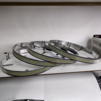 Feux de roue LED à trois rangées, blanc pur, les plus lumineux, étanches, feux de roue de voiture, feux de jante, pour camion, pick-up, nouveaux phares