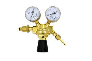 Régulateur de <span class=keywords><strong>gaz</strong></span> hélium réduisant la pression de coupe de <span class=keywords><strong>gaz</strong></span> à <span class=keywords><strong>double</strong></span> jauges Kinton - Product Image 2