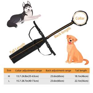 USMILEPET Pet <span class=keywords><strong>Dog</strong></span> Esportes Cauda De Segurança Protetor De Pele Proteção Proteger Terno Pet <span class=keywords><strong>Dog</strong></span> Cauda Capa Protetora - Product Image 5