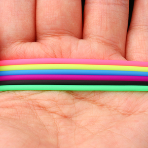 Tubo de Silicona Elástica Suave de 2 mm, 4 m/bolsa, para la Fabricación de Señuelos de Pesca, Material para Atar Moscas - Product Image 6