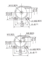 12KV résine époxy bec isolant douille boîte de Contact intérieur haute tension appareillage armoire matériaux d'isolation éléments