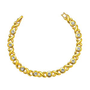 2026 Hot Selling Popular Design Geometric Chain <b>Bracelet</b> Hiphop Style Alloy Gold Silver Plated Men's <b>Bracelets</b> Fashion Jewelry - Product Image 6