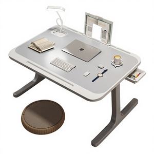 Tavolino Pieghevole Jin Lianda, Scrivania per Laptop, Tavolo da Scrittura per Studenti, Tavolo da Pranzo per Casa, con Dissipazione del Calore - Product Image 1